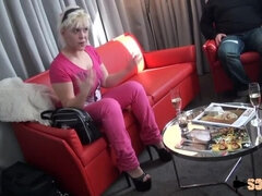 Ερασιτέχνης, Πρωκτικό, Ξανθιά, Γάλλος, Ώριμη γυναίκα, Τσούλα, Τρίο