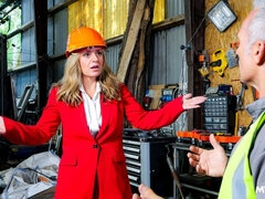 큰 엉덩이, 큰 음경, 큰 가슴, 금발의, 오랄섹스, 도기스타일, 나이든, 밀프