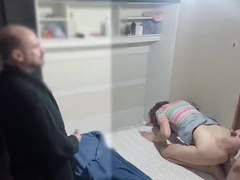 Popó, Hatalmas hátsó, Cumizás, Női, Portugál, Valóság, Lövellt, Feleség