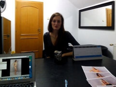 Arsch, Blasen, Braunhaarige, Hundestellung, Handjob, Pov, Rasiert, Titten