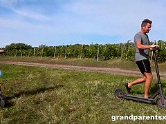 Puma, Płeć żeńska, Hd, Dojrzałe, Na wolnym powietrzu, Publiczny, Syn, Trójkąt