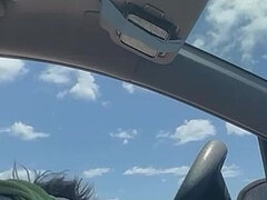 Amateur, Américain, Sucer une bite, Voiture, Couple