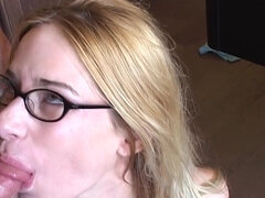 Nerdy babe needs sex quite often