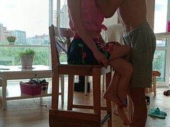 Amateur, Nana, Sucer une bite, Brunette brune, Tir de sperme, Fait maison, Orgasme, Adolescente