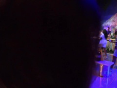 아마추어, 엉덩이, 화장실, 큰 가슴, 드레스, 힐, 보지, 젖가슴