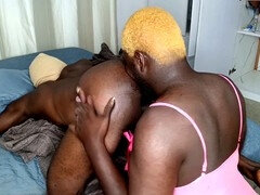 Wild night with my boo Sweetpebx featuring sloppy blowjobs and rimming action