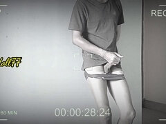 Azjatka, Duży kutas, Złapany, Wytrysk do ust, Domowej roboty, Masturbacja, Cipka, Chudy