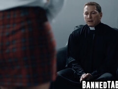 Gia Derza's sanctified church altar gangbang