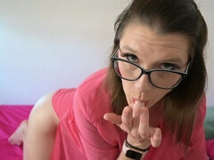 Amateur, Cul, Conversation vulgaire, Lunettes, Humiliation, Chatte, Solo
