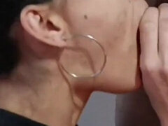 Leie, Schönheit, Grosser schwanz, Blasen, Paar, Aufs gesicht abspritzen, Handjob, Latina