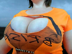 Public boobs, crazykid12, tit