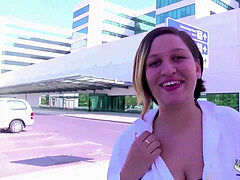 Bbw stor vacker kvinna, Avsugning, Knubbig, Sperma shot, Doktor, Europeisk, Verklighet, Tatuering