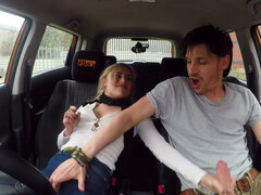 Squirting and sex in the car with hot Lindsey Cruz