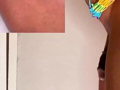 Leie, Amerikanisch, Grosser schwanz, Schwarz, Dildo, Masturbation, Solo, Titten