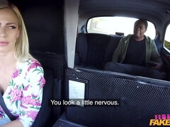 Nathaly Cherie enjoys BBC riding in the car