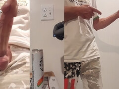 Amateur, Américain, Grosse bite, Tir de sperme, Papa, Mature, Pov, Solo