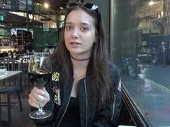 You're back in London for another creampie