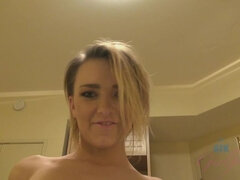 Blond, Pijpbeurt, Voetbeurt, Doordringend, Gezichtspunt, Kut duiken, Geschoren, Mager