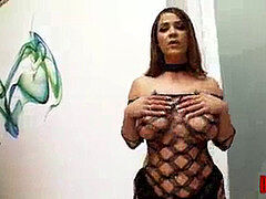 Anal, Boquete, Morena, Jato de porra, Latina, Lingerie, Mãe gostosa