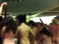 Cfnm, Capellona, Naturale, Nudo, Nudista, Pubblico, D'annata, Guardone