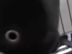 18, Amatör, Asiatisk, Kinesisk, Dominans, Latex, Tonåring, Vibrator