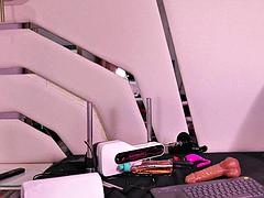 Blonde Webcam Anal Masturbation