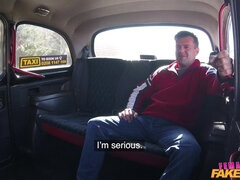 Female Fake Taxi - Big Breasted Driver Rides Prick 1 -