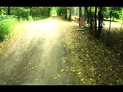 Vacker, Brunett, Hd, Utomhus, Piercing, Pov, Skriker, Tatuering