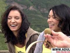 Super Step Mother Id Like To Screw Lucy Belle & Luoi Mai Gives Blowjob Hard Very Raunchy Step son