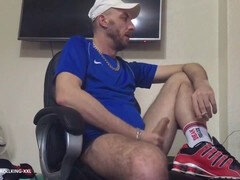 Amateur, Grosse bite, Tir de sperme, Homosexuelle, Allemand, Chaussettes