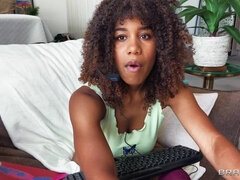 Noire, Sucer une bite, Queue, En levrette, Doigter, Léchez, Chevaucher, Rugueux