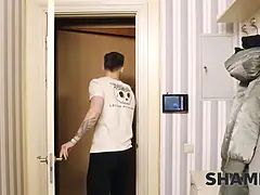 Velké kozy, Kuřba, Na pejska, Hd, Dospělé, Zrzavé, Punčochy, Tetování