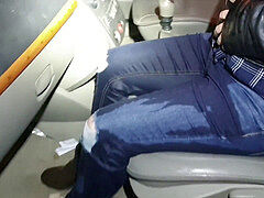 Jeans wetting, pissing, jeans piss
