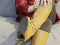 Empress Bella Sadic Humiliating with Boots