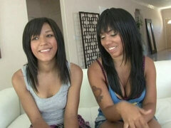 Tyłek, Palcówka, Lesbijka, Lizanie, Masturbacja, Chudy, Odpędzanie, Cycki