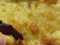 Giantess Pizza Dinner Takes a Wild Turn Tiny Man Becomes the Topping