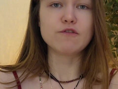 18, Blondine, Instruktion, Solo, Teenager, Bryster, Underlig