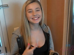 naughty teen Carolina Sweets POV video
