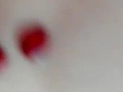 Enthousiasteling, Grote mammen, Sperma shot, Masturbatie, Alleen