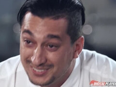 Leccata di culo, Brunetta, Da dietro, Dominazione, Piedi, Toccando, Leccata, Figa