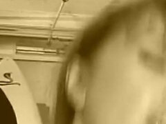 Beautiful Sexy Busty MILF Fucked and Cummed in Mouth by Big Vintage Cock at Work