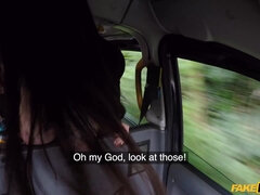 Velké péro, Brunetka, Auto, Macaté, Drobounká