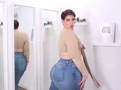 Amatőr, Testes gyönyörű hölgy, Fürdő ruha, Fehérnemű, Anyuci