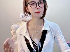 Amateur, Asiático, Chino, Camara web