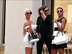 큰 음경, 오랄섹스, 연예인, 사정 샷, 여자, 키스, 밀프