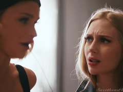 69, Rit, Prstni, Jeans, Lezbijke, Zunaj, Muco, Joške