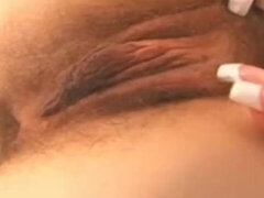 Grote mammen, Bruinharig, Fetisj, Masturbatie, Alleen, Tatoeage, Onder de rok