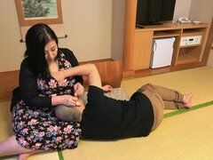 Asijské, Bbw, Velký zadek, Velké kozy, Kuřba, Detailní, Japonské, Mamina