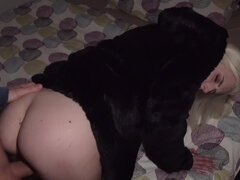 Popó, Szőke, Európai, Hd, Természetes mellek, Filigrán alkatú, Tetkó, Begyek