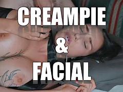 Step Son Fucks Step Mom in Share Bed After Husbands Betrayal - Will a Late Night End in Taboo Creampie?!